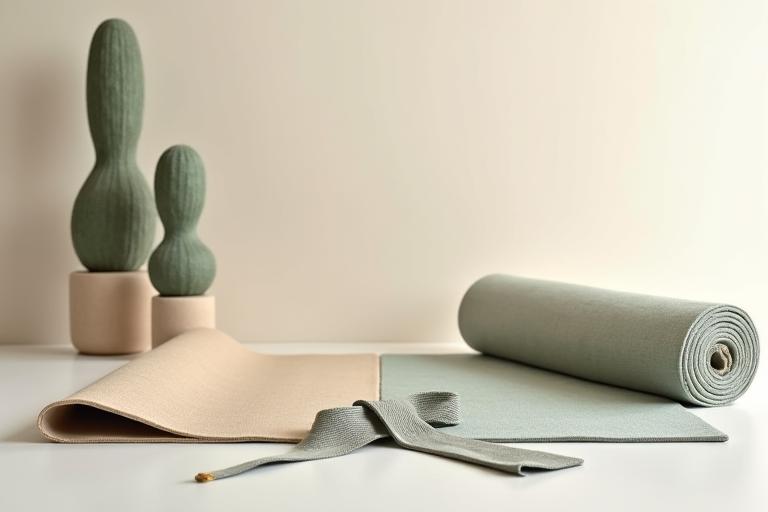 Colección de textiles para yoga y trabajo de respiración